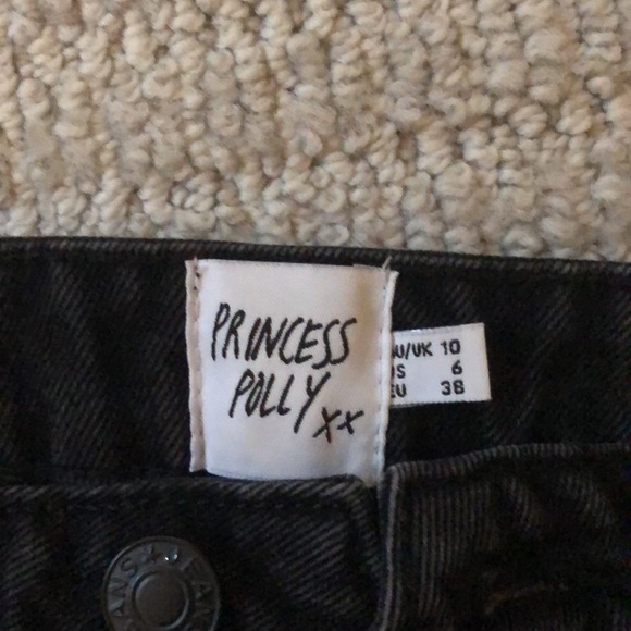 PRINCESS POLLY Hayden Knee Rip Jeans - Picture 4 of 5